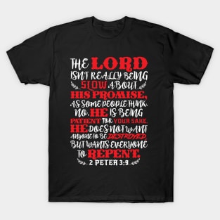 2 Peter 3:9 T-Shirt